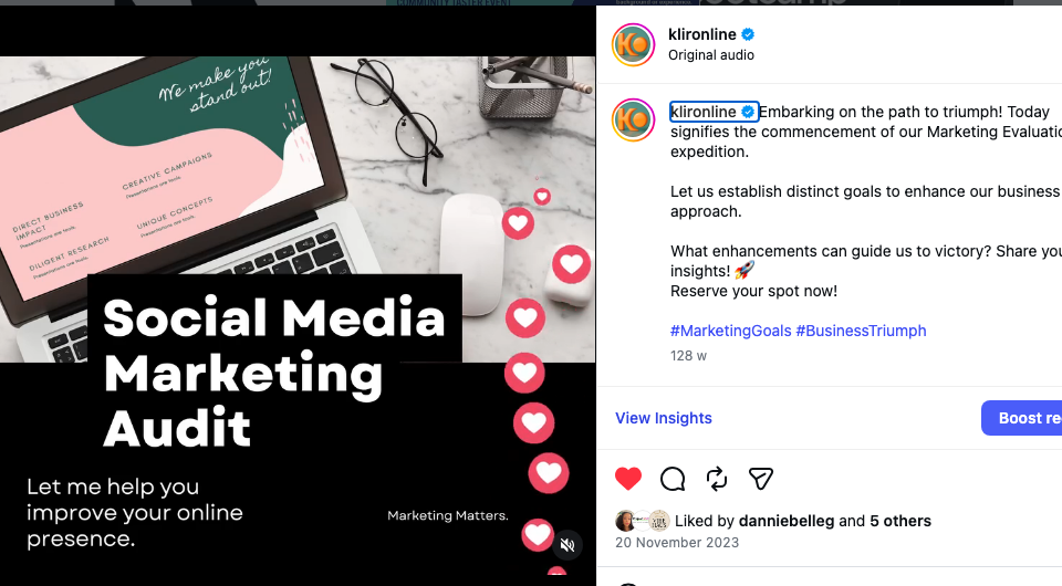 social media audit for small businesses